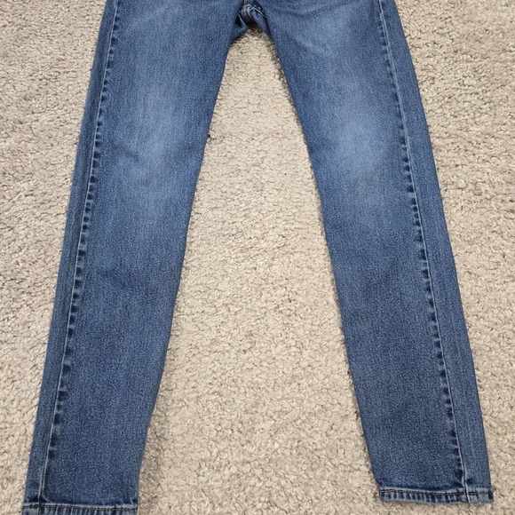 Levis 512 Jeans Mens 32x34 (Fits 30x32) Blue Slim Taper Fit Stretch Denim Modern - Picture 2 of 12